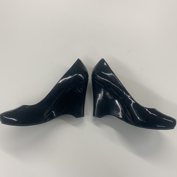 MTNY black wedge platform heels size 9 - Picture 3 of 9